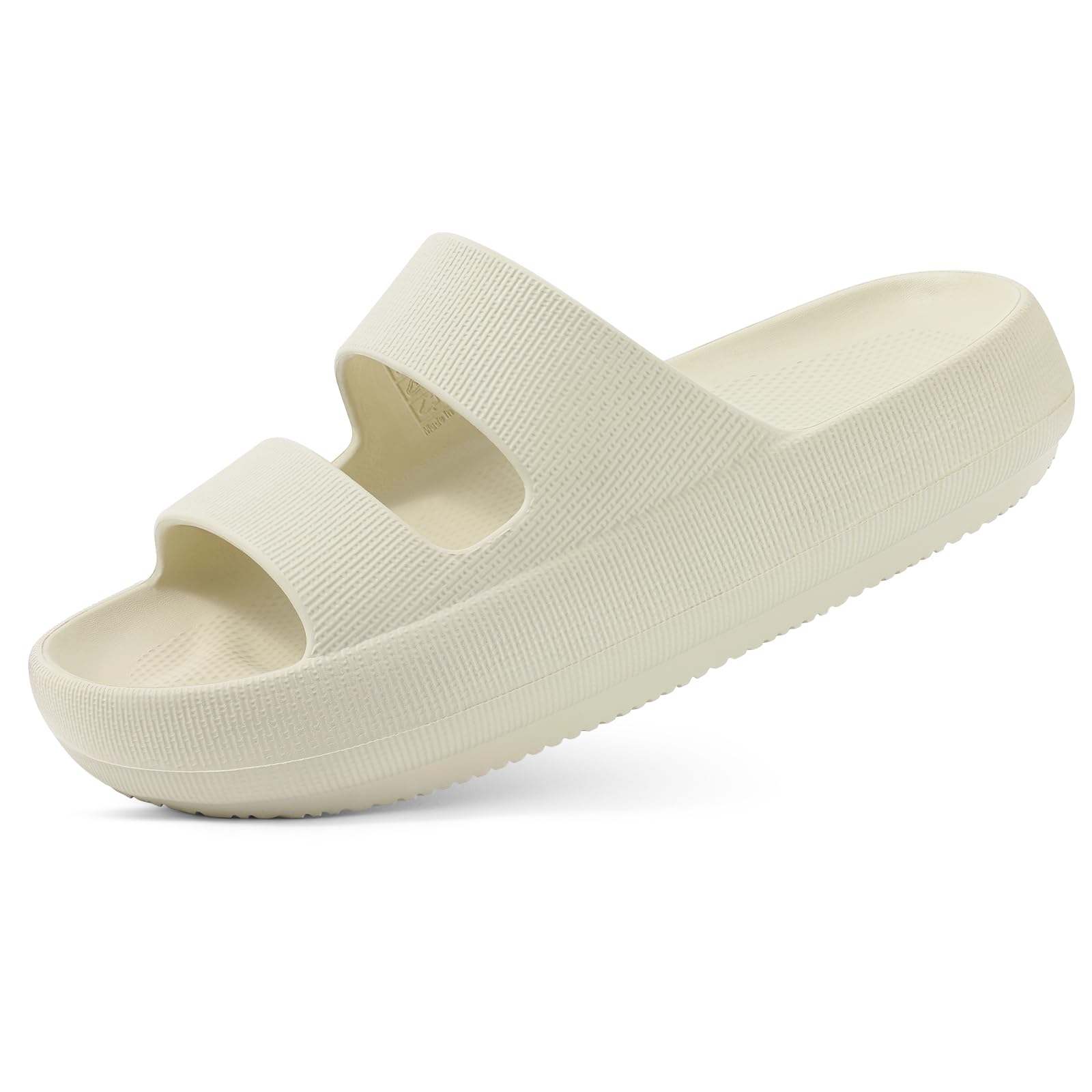 shevalues Cloud Slides for Women with Arch Support Pillow Soft Slip on Sandals Lightweight Summer Slippers for Plantar Fasciitis