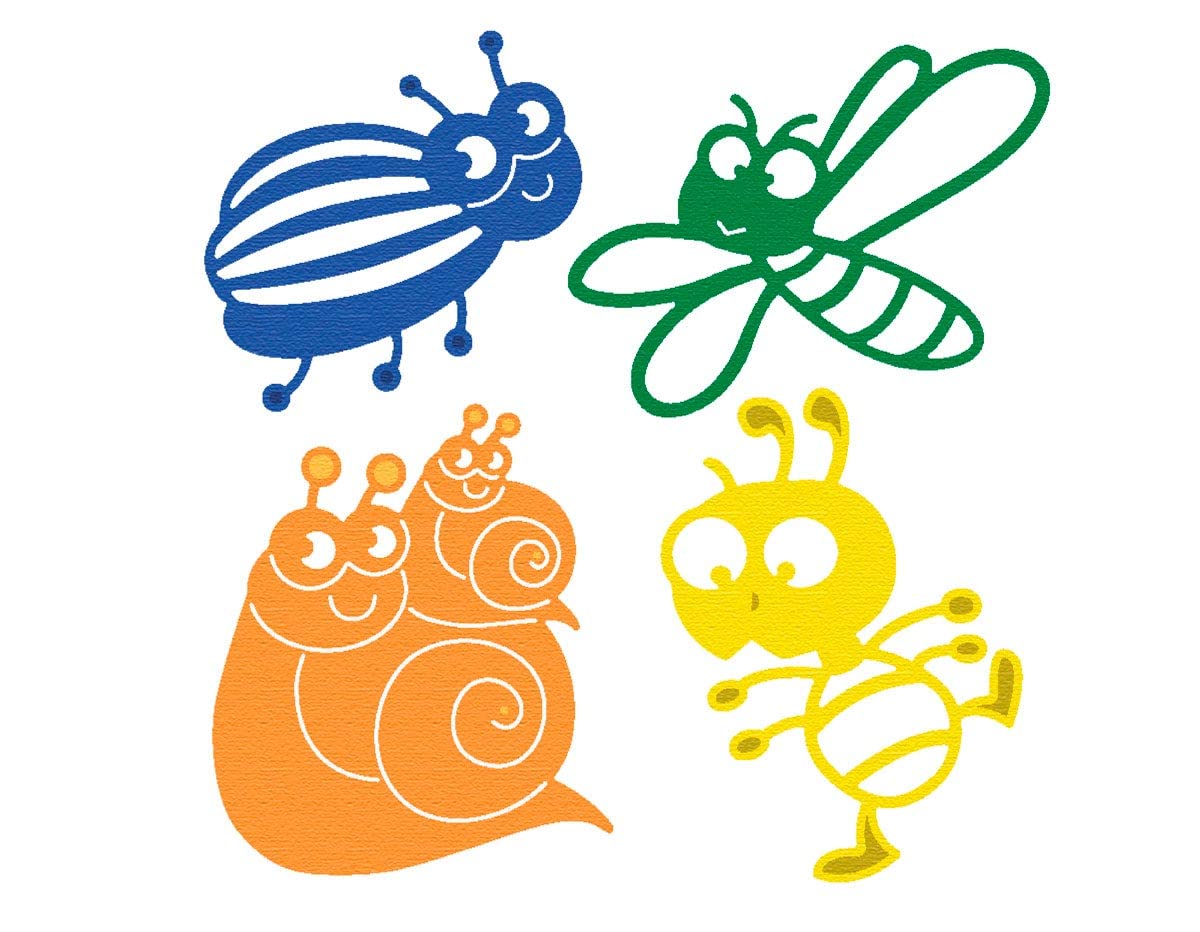 Thin die ZAG Infant Insects and Snails 4u.