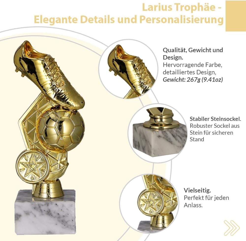 Larius — футбольный кубок, почетный трофей — ST3