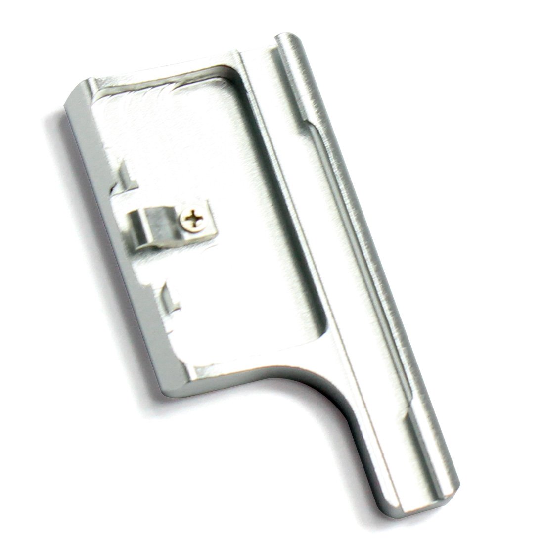 Wodoodporna obudowa ochronna obudowa zamek aluminiowy zatrzask kompatybilny z GoPro Hero 4 3+ akcesoria do kamery sportowej (szara)