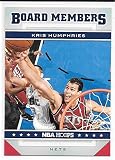 Kris Humphries 2012-13 NBA Hoops Board Members Brooklyn Nets Insert Card #4