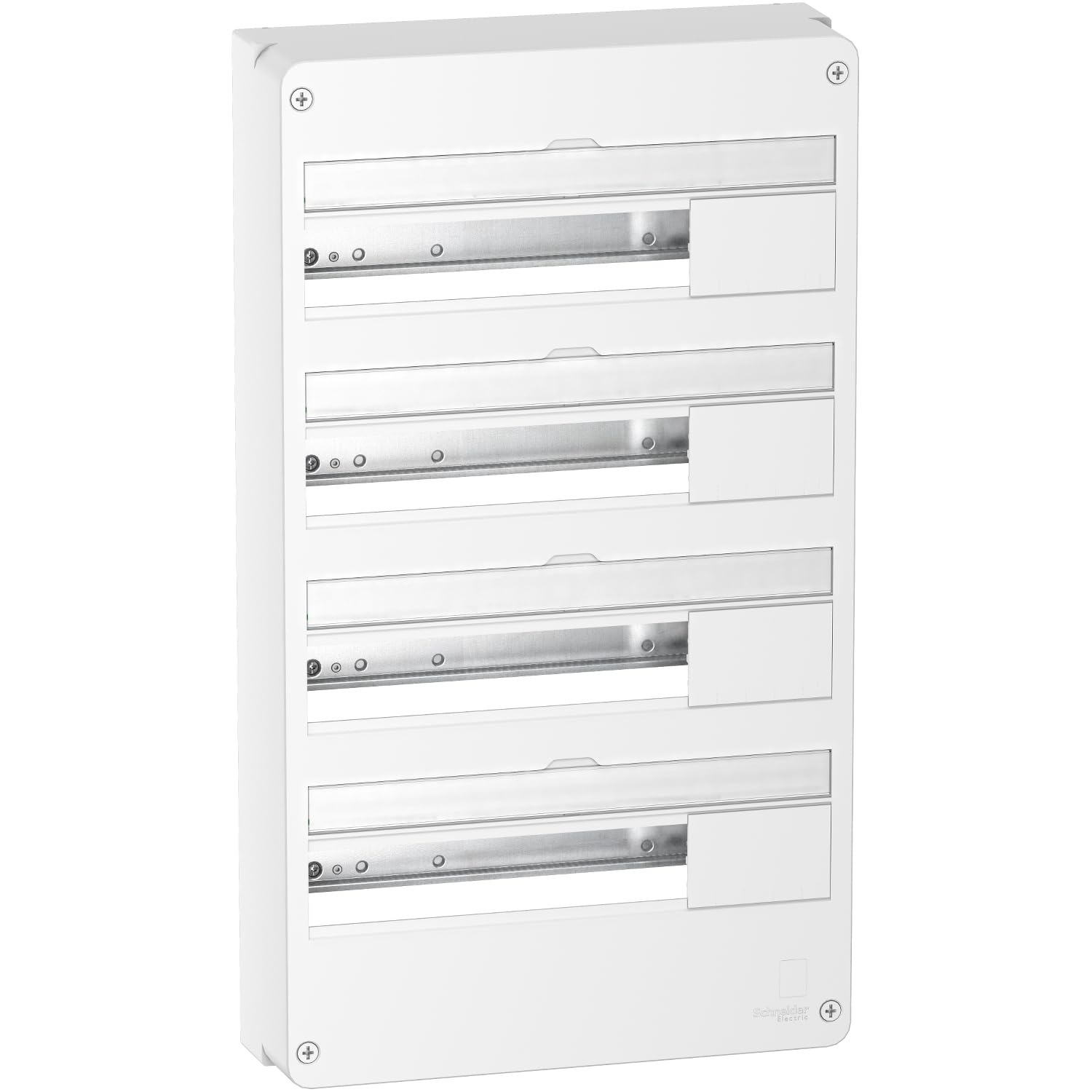 Schneider Electric - Resi9 - Coffret en saillie Blanc (RAL 9003)- 4 rangées de 18 modules - R9H18404