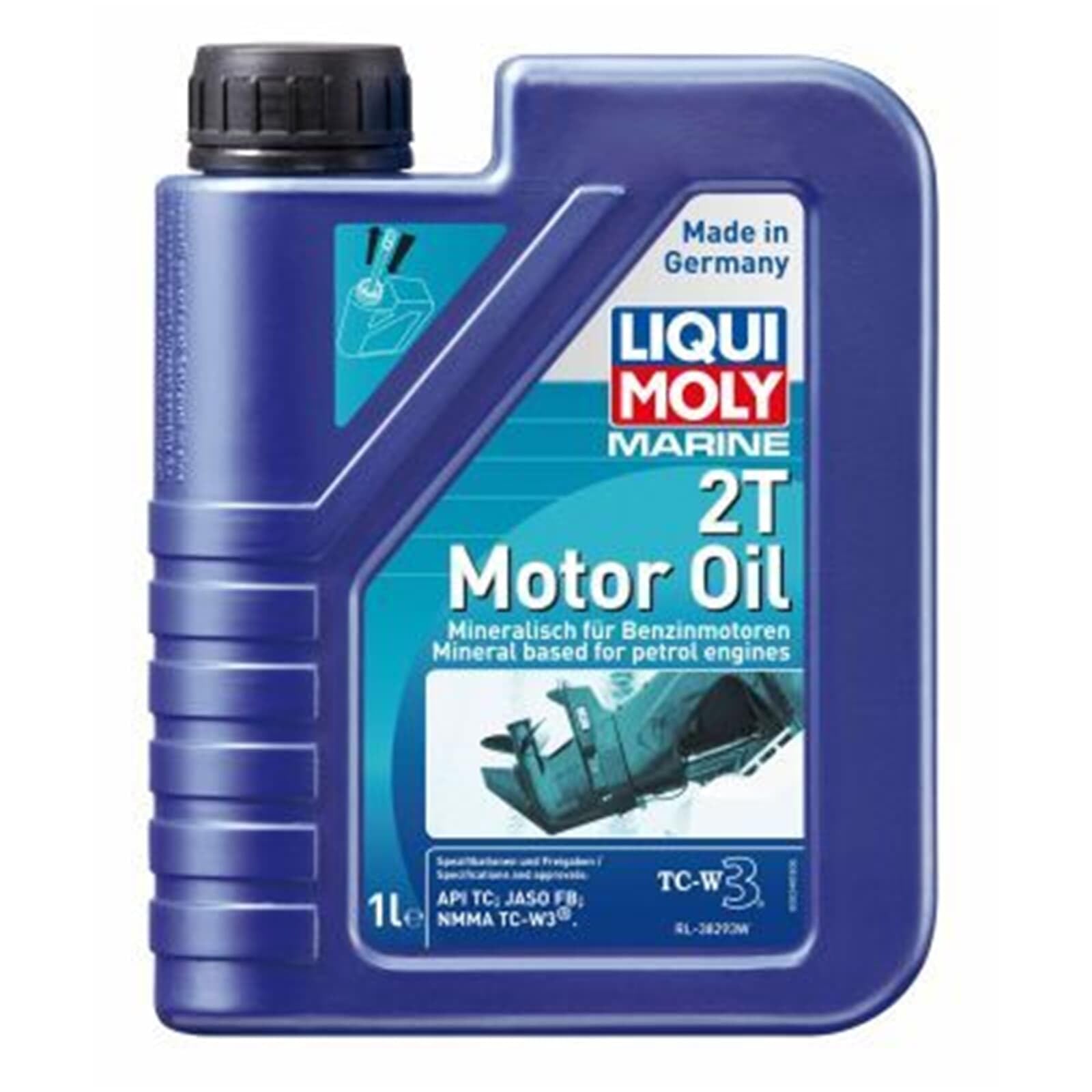 LIQUI MOLY Marine 2T Motor Oil | 1 L | Boot 2-Takt-Öl | Art.-Nr.: 25019