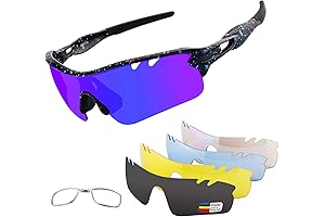 hoicmoic Polarized Sports Sunglasses for Optimal Eye Protection