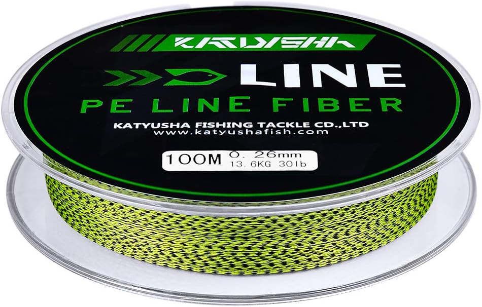 Braided Fishing Line, Abrasion Resistant Zero Stretch Braided Lines 4/8 Strands Super Strong Superline 6Lb -100Lb Test 109/328/547/1094/2187 Yards