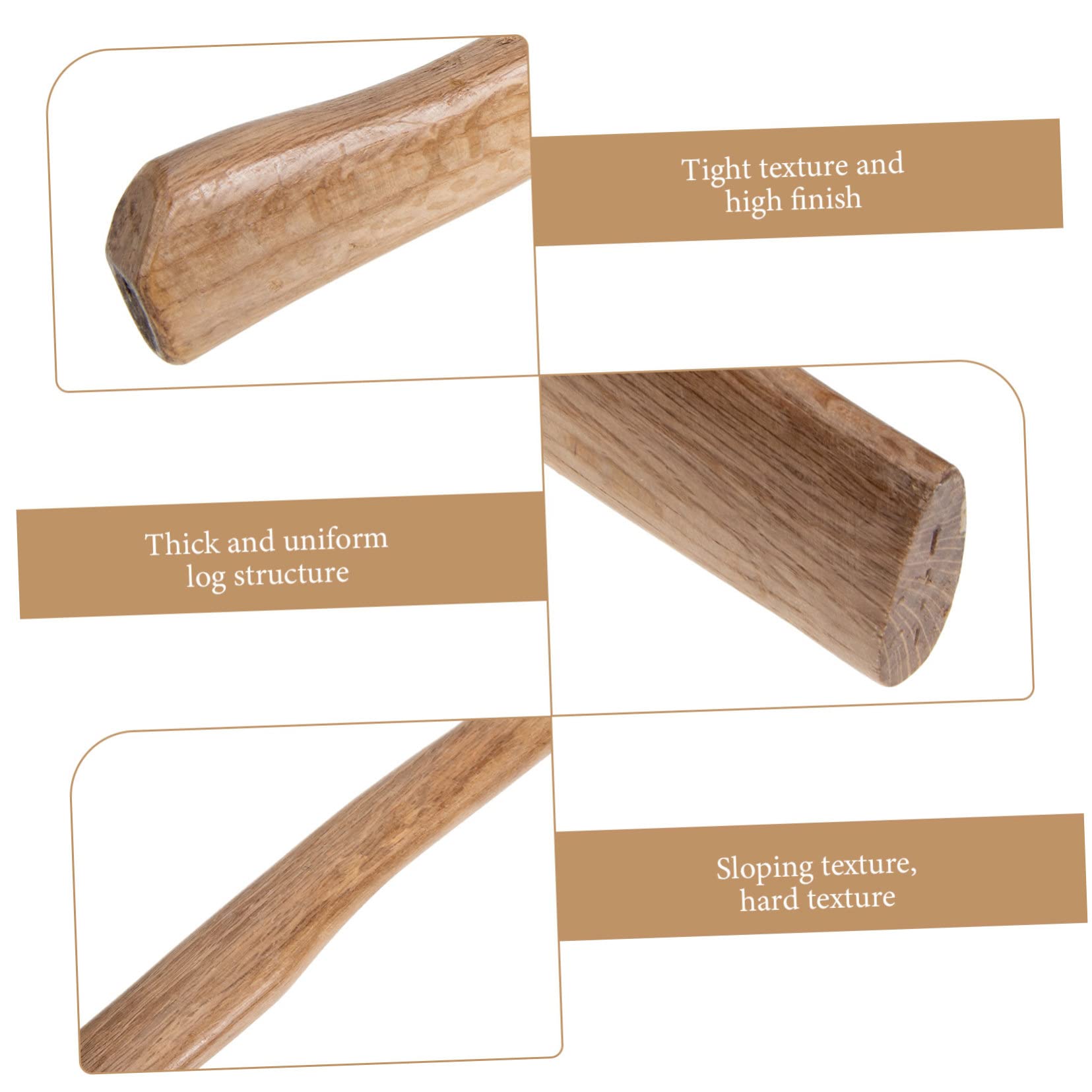 Poignée De Remplacement En Bois Pour Hache, Adaptée à Diverses Haches (Type B) - Jardin