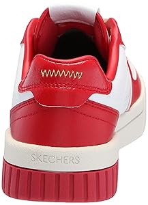 Skechers Women's Jade-Best in Class Leather Lace-up Sneakers with Memory Foam