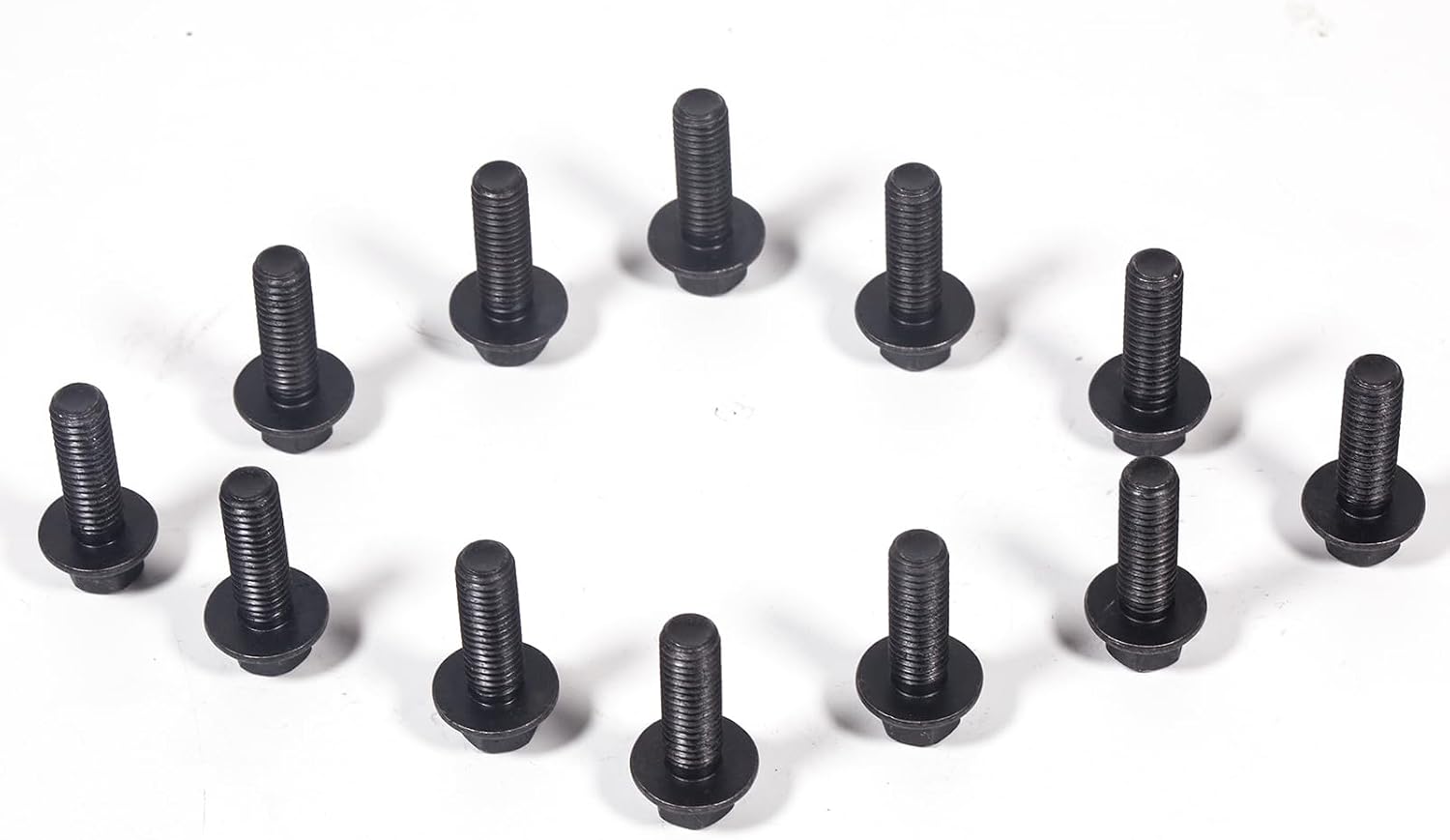 551696 Exhaust Manifold Bolts,Manifold Header Bolts for GM LS1 LS3 LS2 LSX LT Series Engines 12 PCS for GM 12617944 Exhaust Manifold Gasket