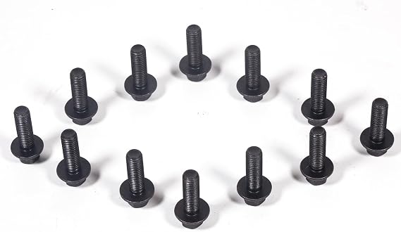 551696 Exhaust Manifold Bolts,Manifold Header Bolts for GM LS1 LS3 LS2 LSX LT Series Engines 12 PCS for GM 12617944 Exhaust Manifold Gasket