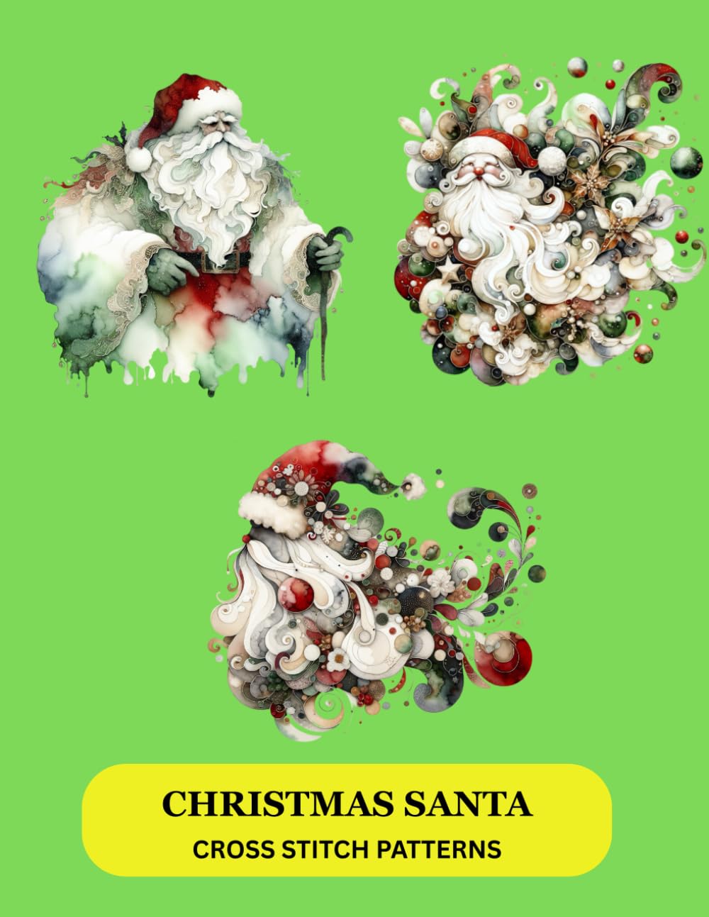 CHRISTMAS SANTA CROSS STITCH PATTERNS