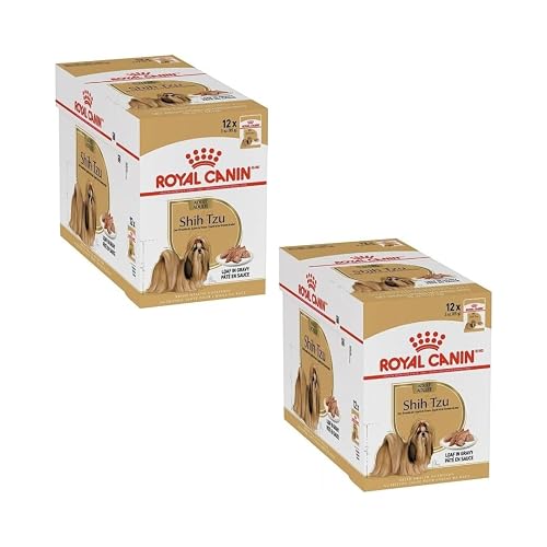 Royal Canin - Comida húmeda para perros adultos Royal Canin Shih Tzu paté 85 g