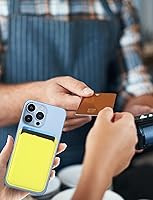 Vista 7 de para Billetera MagSafe, con 3 tarjeteros, billetera magnética delgada para teléfono para iPhone 17/16/15/14/13/12 Pro Max Plus Air Series, cuero