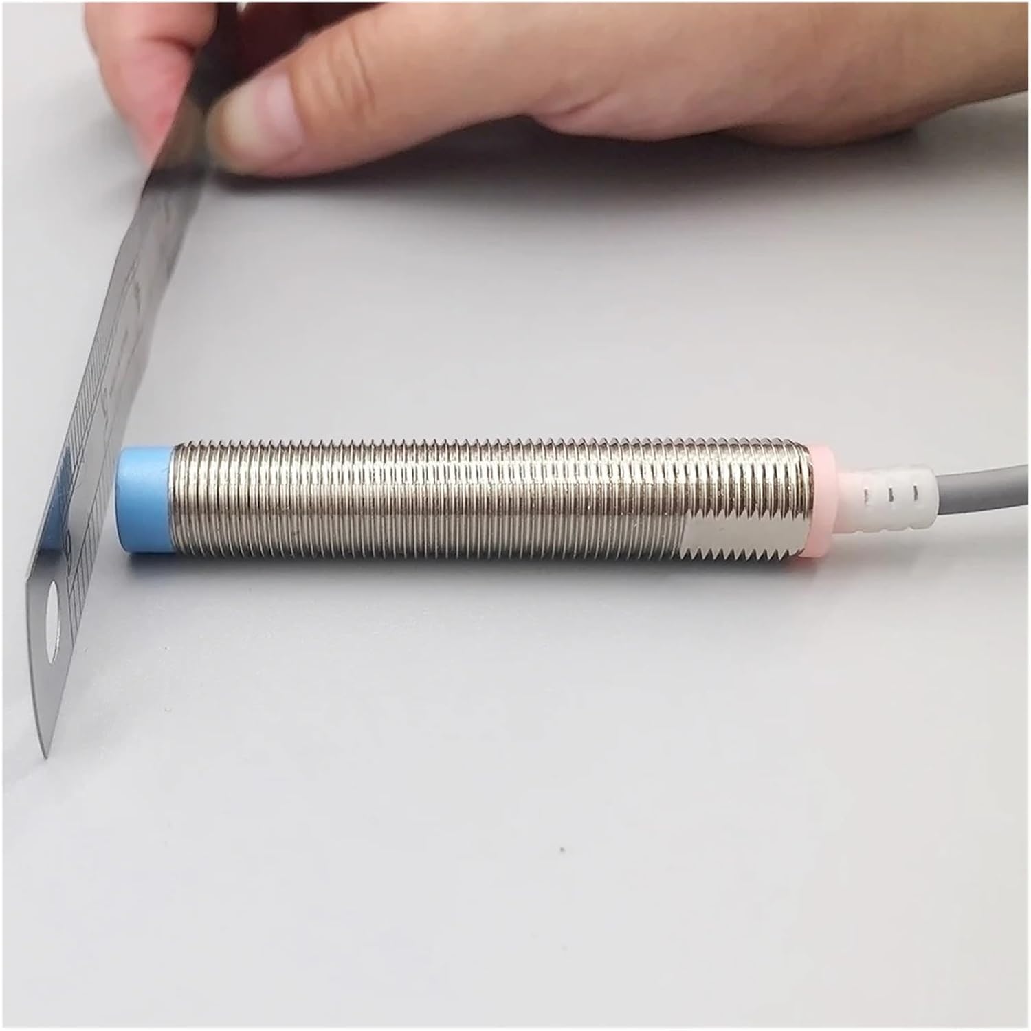 LM12 Inductive Proximity Sensor Metal Detection Proximity Switch IP68 1500Hz 8mm/4mm/3mm Distance NPN/PNP DC12/24V PLC(3mm Distance,LM12 Standard-NPN NO)