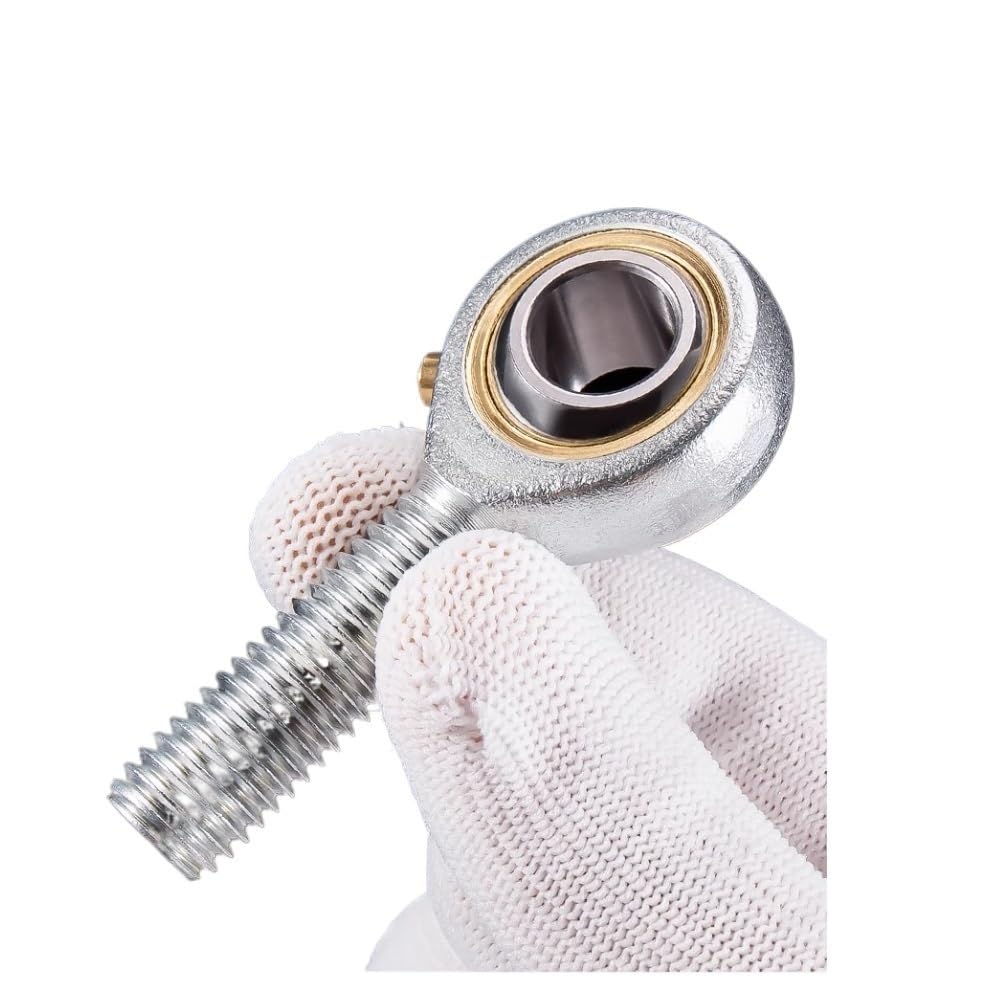 BERWENNY 1PC Rod Ends Joint Bearings Male Thread POSB3/4/5/6/7/8/10/12/POSB16 Right-Hand Thread Spherical Plain Bearing(POSB8 1/2-20)