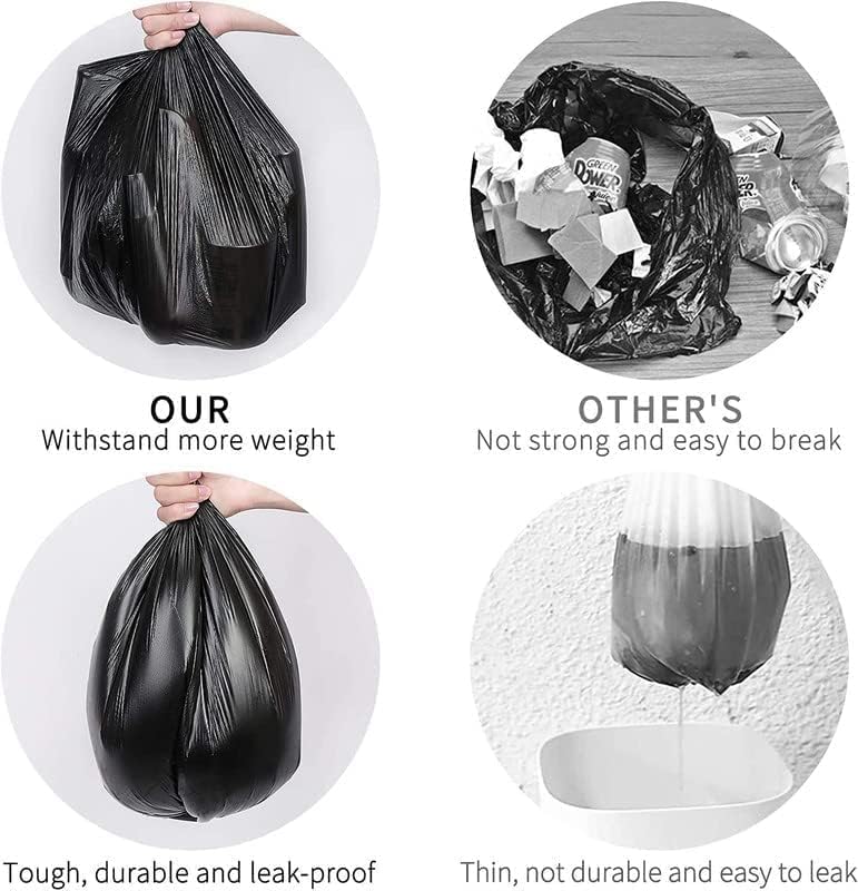 Image of BENAVJI Garbage Bags Medium 45 Pcs I 15 Pcs x Pack of 3 Rolls | 24x 32 Inch | Dustbin Bags,Trash Bags,Dustbin Covers for daily Wet and Dry Waste Pack of 3