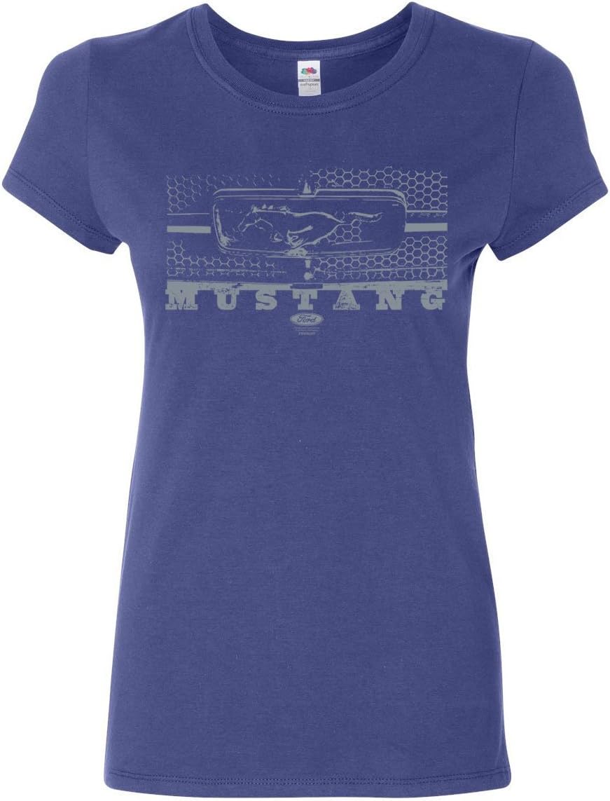 Ford Mustang Honeycomb Grille Women's T-Shirt Legendary American Muscle Shirt