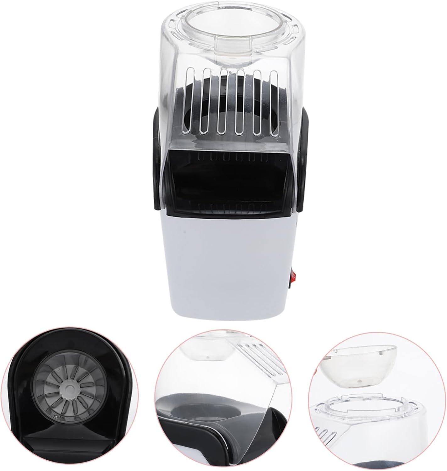 1Set Home Small Automatic Popcorn Maker Machine Compact Snack Machine for Home Use Nights and Family Gatherings