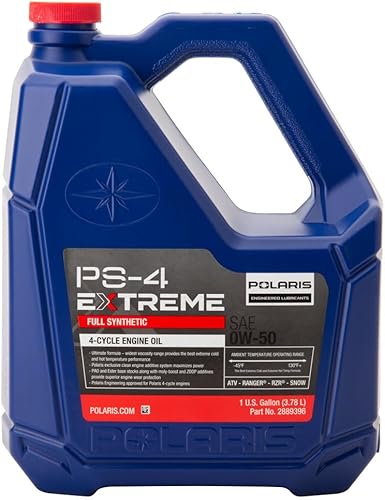 Miniatura 3 de Tusk Kit de cambio de aceite de 4 tiempos Polaris PS-4 Extreme Duty 0W-50 para Polaris RZR Pro R Ultimate Launch Edition 2022