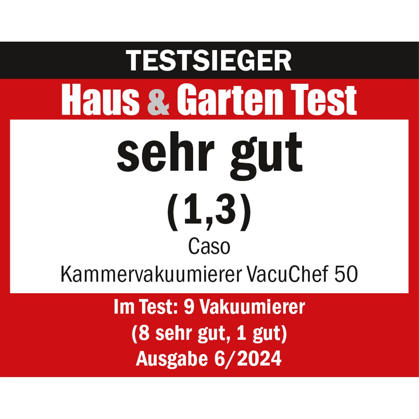 CASO VacuChef 50 odkurzacz komorowy ze stali nierdzewnej, 70 l/min, 4 komory, podwójne spawanie (2 mm), funkcja marynowania, z 30 workami uszczelniającymi, uszczelka zapasowa i wąż próżniowy