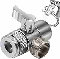 3-Wege Umschaltventil Messing - Für Wasserhahn & Duschsysteme