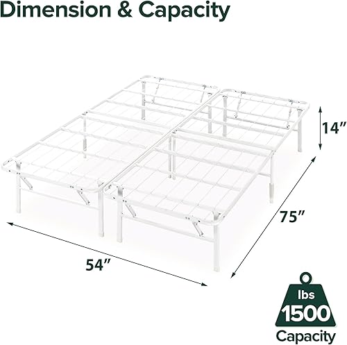 Miniatura 5 de ZINUS - Base SmartBase para colchón, montaje sin herramientas, plataforma metálica, 14 pulgadas, marco de acero resistente, sin somier, con espacio