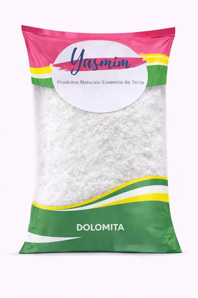 Dolomita em Pó – Mineral Natural para Uso Cosmético – Yasmim Produtos Naturais (500g)