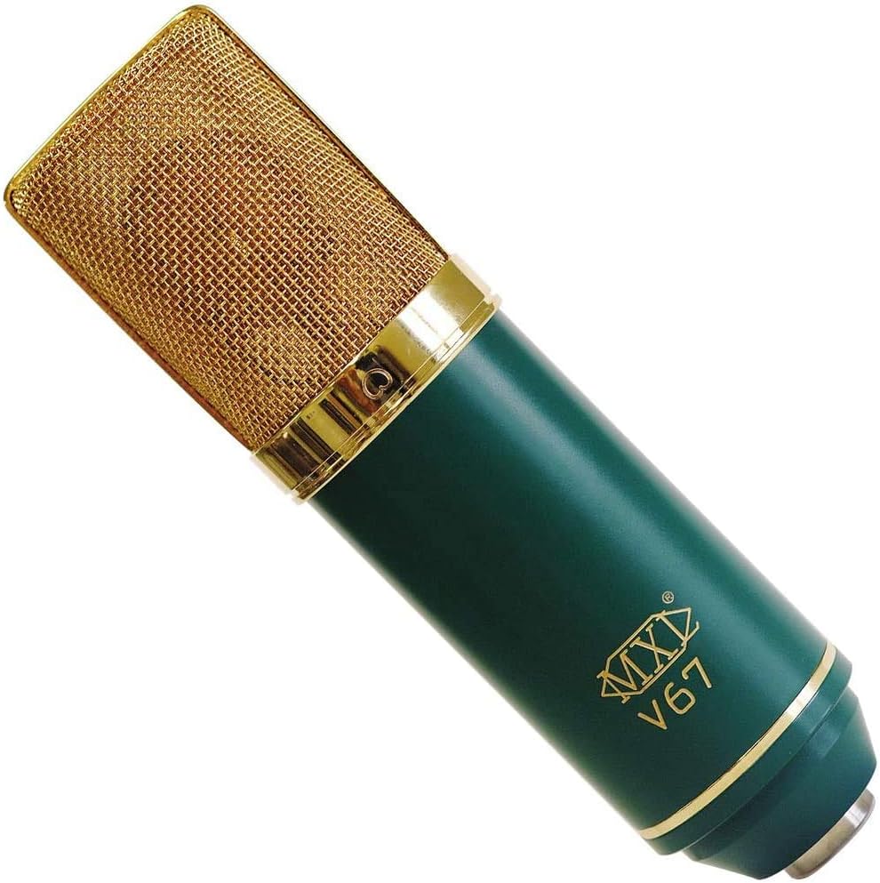 Hottest Sales MXL V67G Large Capsule Condenser Microphone for Vocals, Guitars, Acoustic Instruments, and Drum Overheads Bundle with Blucoil Boom Arm Plus Pop Filter