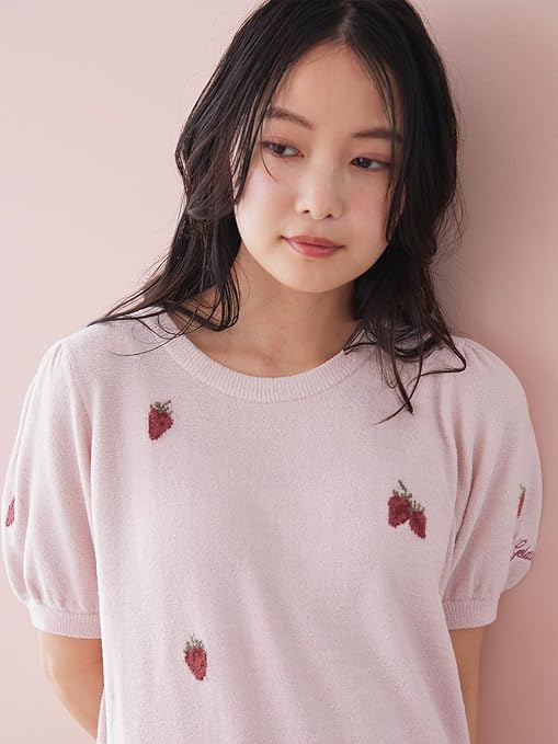 Amazon.co.jp: [ジェラート ピケ] エアリーモコストロベリージャガード