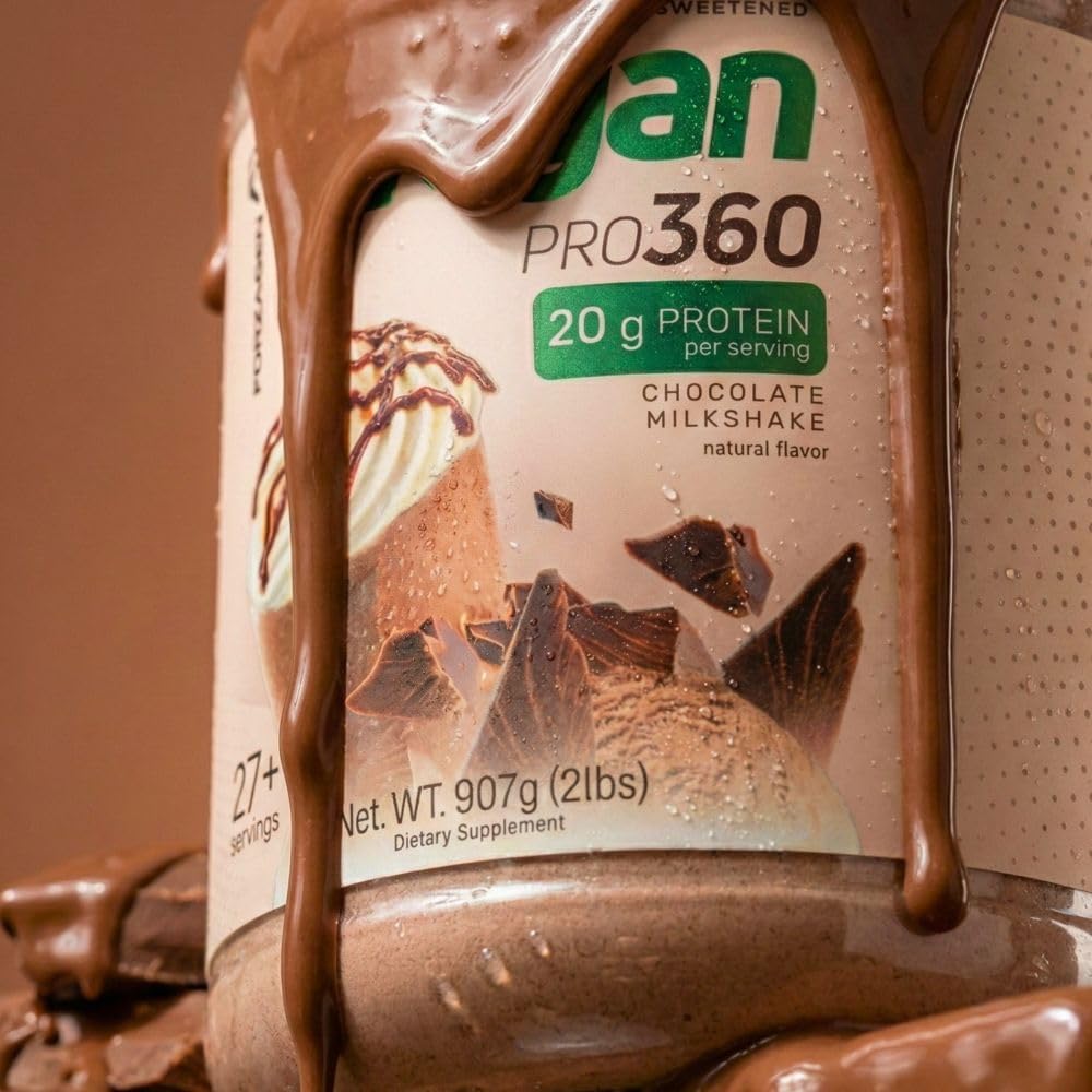 Forzagen Vegan Protein 360 2 Lbs 27 Servings, Plant Based Protein Extracted from Quinoa, Brown Rice and Pea Isolate Protein, Dairy, Soy and Gluten Free, Nom GMO (Chocolate Milkshake) - Image 8