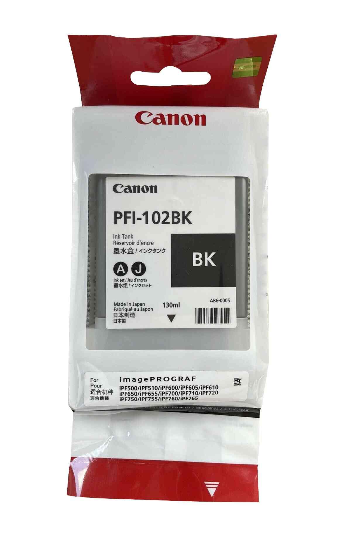 Canon Zbiornik z czarnym tuszem 130 ml (tusz barwnikowy), 0895B001
