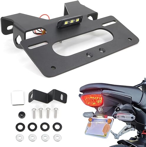 Xitomer Eliminador de guardabarros apto para CB125R CB150R CB300R 2018-2025/CB125R NEO Sports Cafe 2018-2024, soporte eliminador de guardabarros con