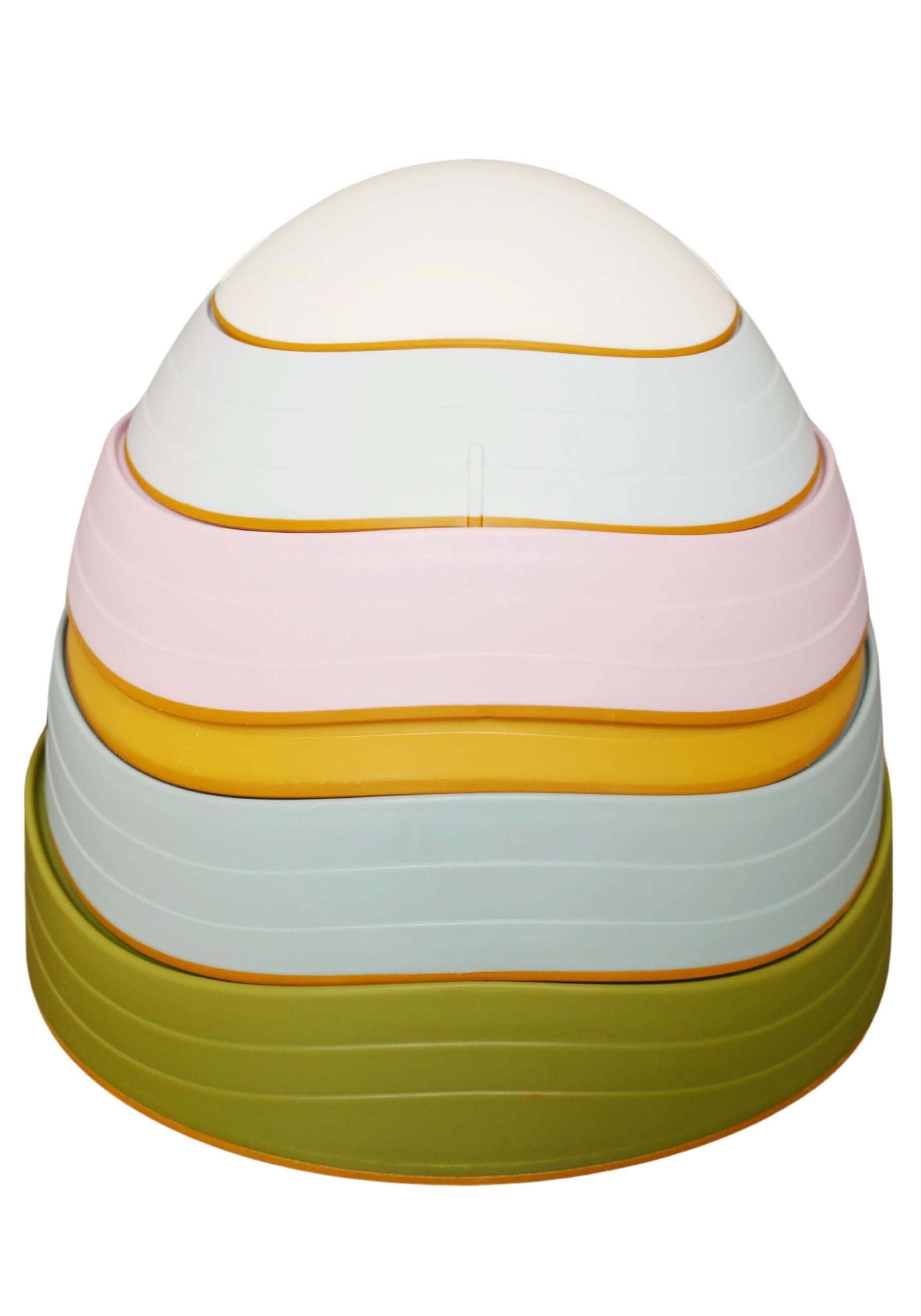 Marlowe & Co6 Balance Stepping Stones for Children, 6 Piece Non-Slip Sensory Play Equipment for 2 3 4 5 6 7 8 Year Old