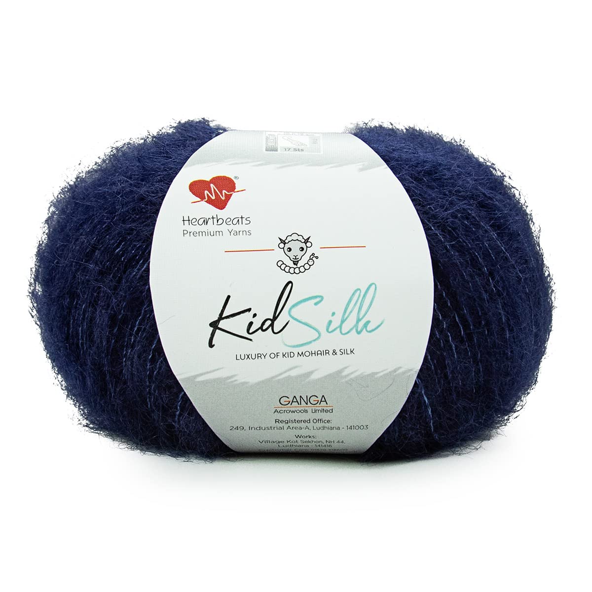 Heartbeats Kid Mohair Silk Yarn - Luxurious Softness -3