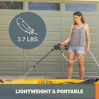 Vista 5 de WORX Hydroshot 20V Power Share 320 PSI Portable Power Cleaner -WG620 (Battery & Charger Included)