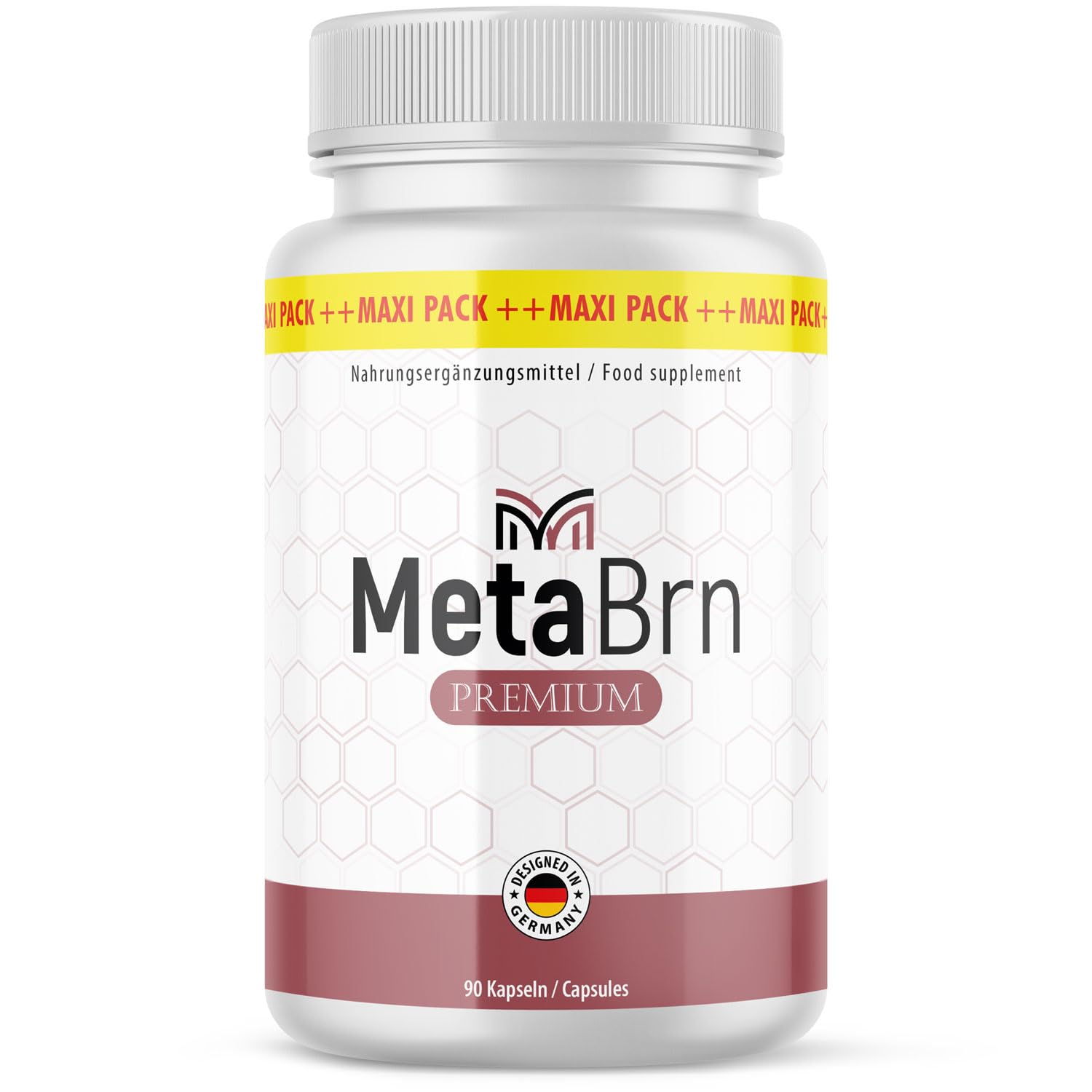MetaBrn Premium Kapseln | Für dein Wohlbefinden | 90 Kapseln pro Packung