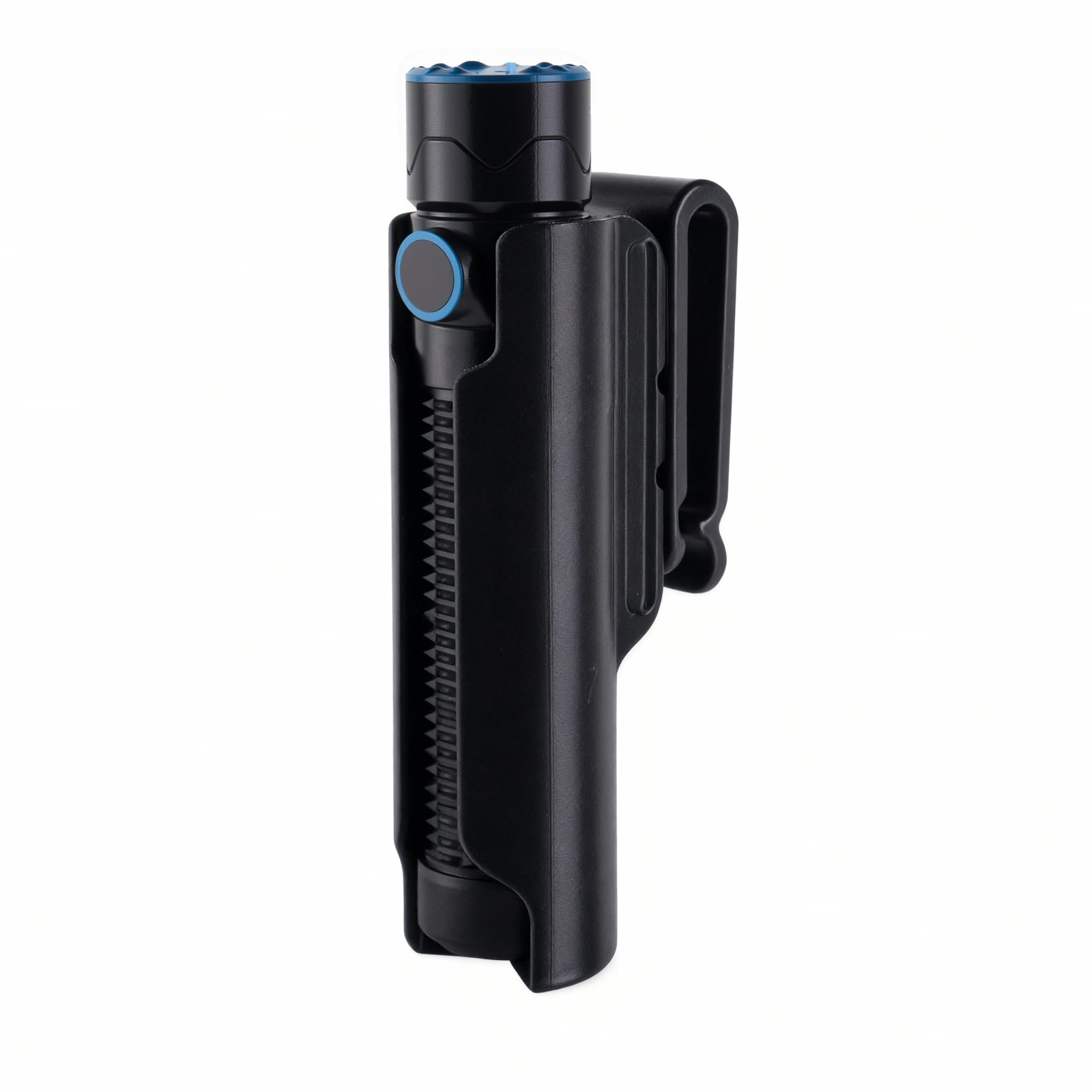 HoldMyGear Holster For Olight Flashlights (Baton 3 Pro, Warrior Mini 2, S2R II) - 1.5" Adjustable Clip
