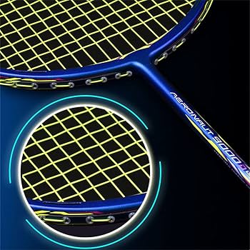 バドミントンラケット カーボン製 青 Amazon.co.jp: 品質バドミントンラケット、カーボンファイバー