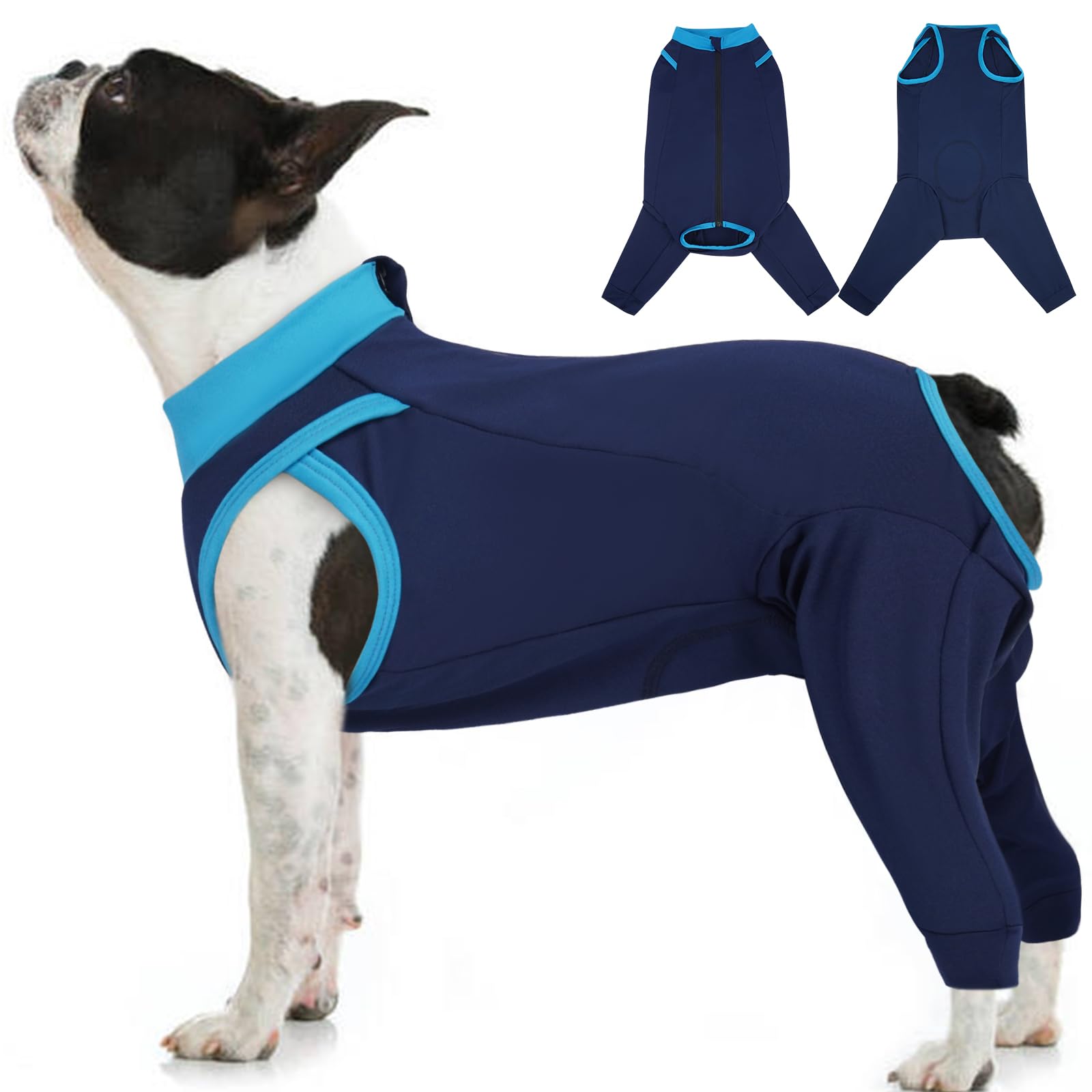 Amazon | IECOii 術後服 犬 後脚と胴体の傷口保護 避妊手術 離乳