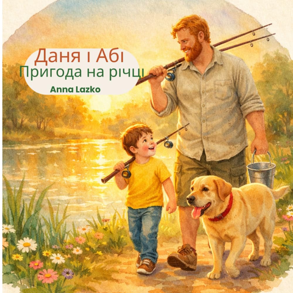 Даня і Абі Пригода на річці: Казочка про мовлення для малюків 0–6 років (Пригоди Дані і Абі)