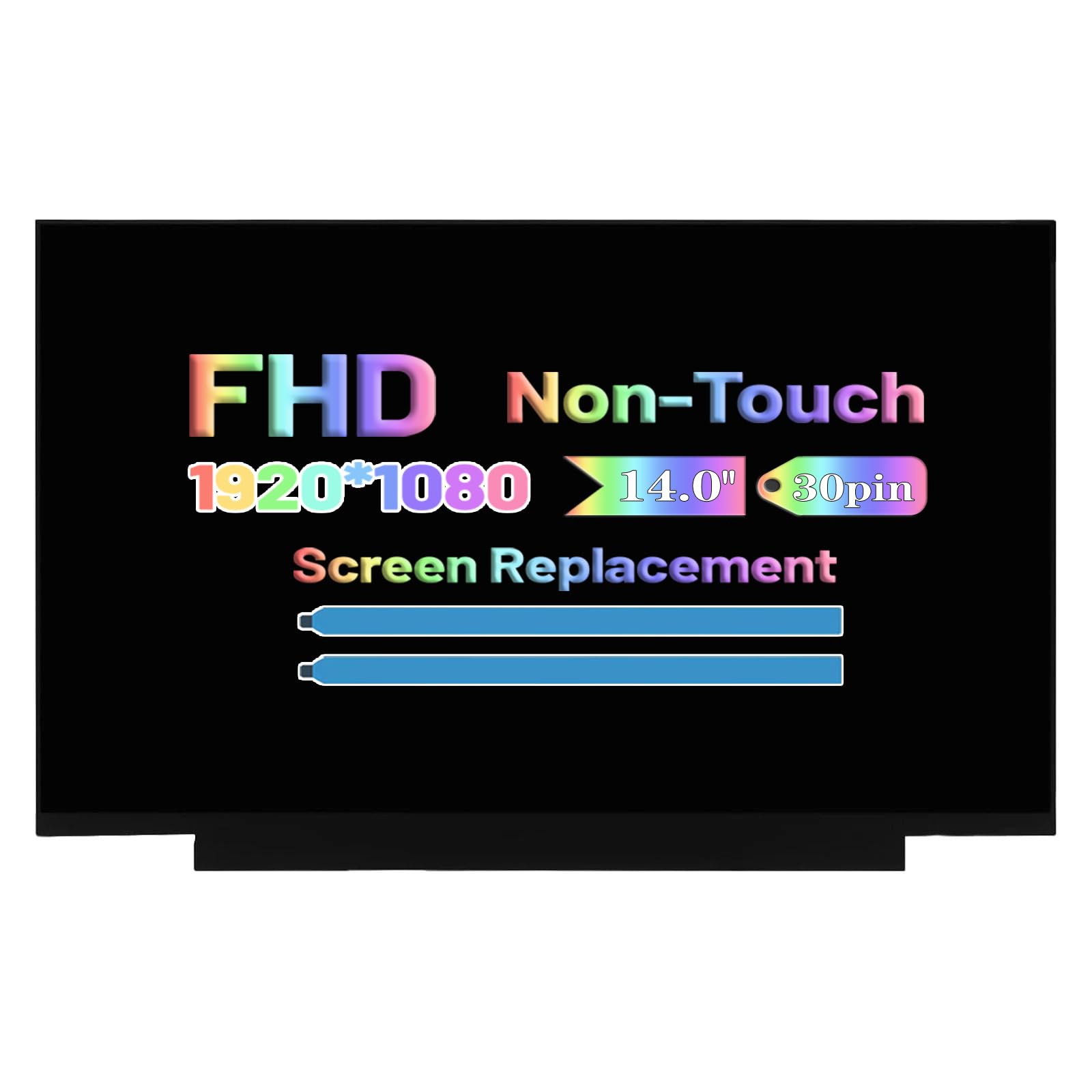 Photo 1 of Non-Touch Screen Replacement for Lenovo Thinkpad X1 Carbon 6TH 7TH 8TH Gen FRU 00NY435 01YN149 01YN155 01YN154 14.0" FullHD 1080P LCD LED Display Panel (Not for Touch)