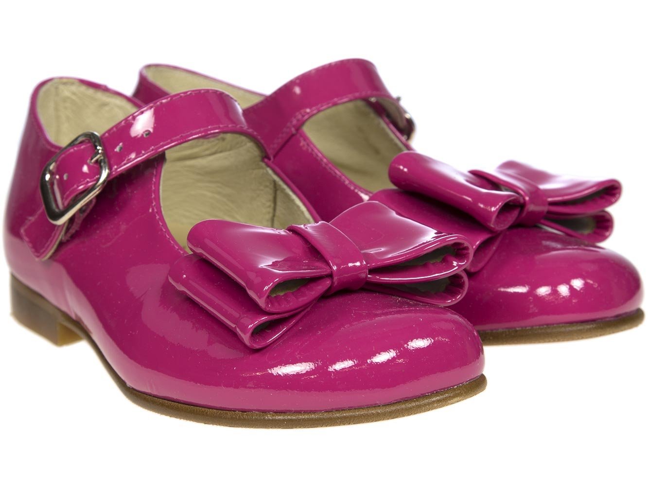 Shoes Panache Childrenswear Panache Kids Girls Double Bow Mary