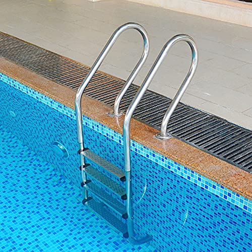 Escalera para piscina con barandales acero inoxidable 200kg miniatura 4