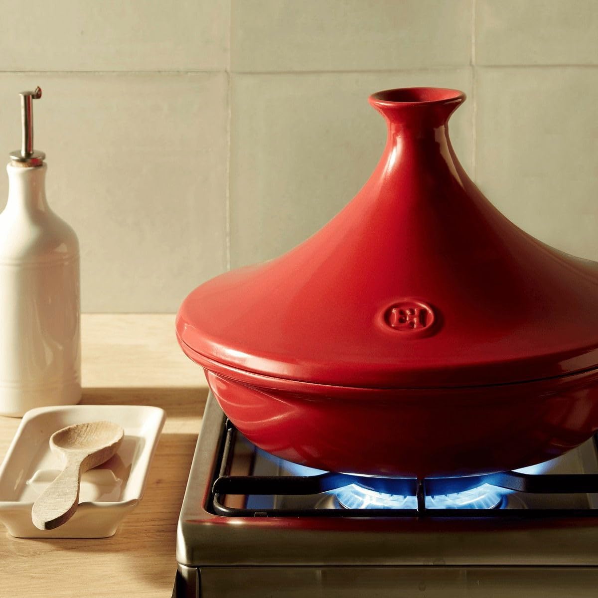 Emile Henry 2.1 Qt. Tagine | Burgundy