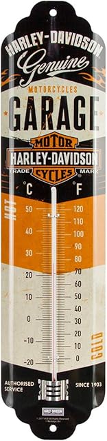 Nostalgic-Art 80313 Harley-Davidson - Garage, Thermometer