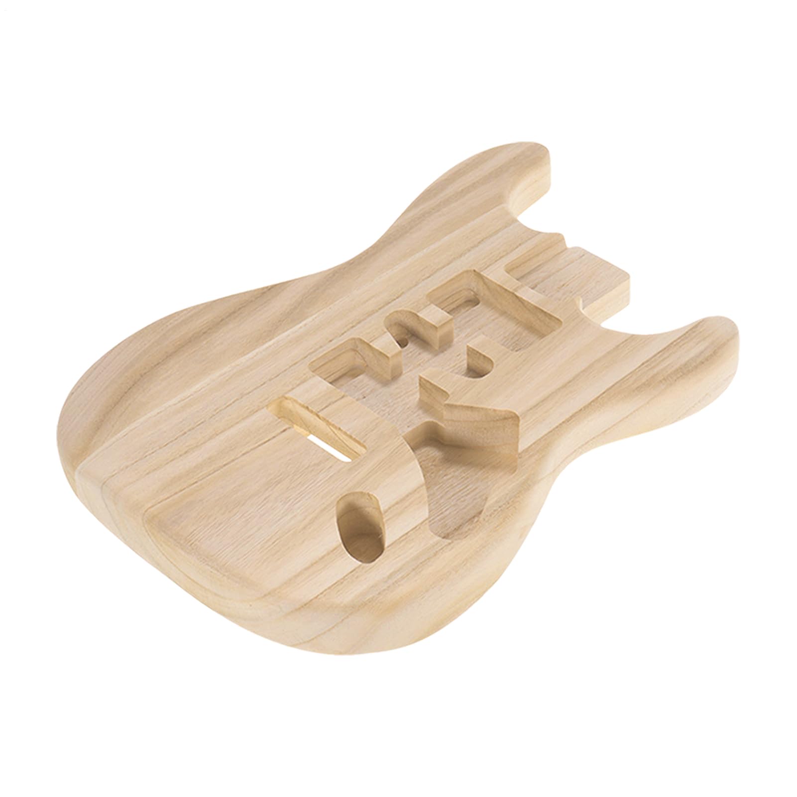 Corpo di Chitarra Non Lavorato Grezzo Accessorio per Costruzione Strumenti | Parte Grezza Non Finita Per Laboratorio Studio Aula Principianti Professionisti Musicisti Hobbisti
