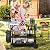 GOFLAME 3-Shelf Outdoor Grill Dining Cart, Movable Food Prep Cart Table with Adjustable Shelf, Stainless Steel Table Top, Kitchen Cart Island Table on 2 Wheels, Heavy Duty BBQ Flattop Worktable
