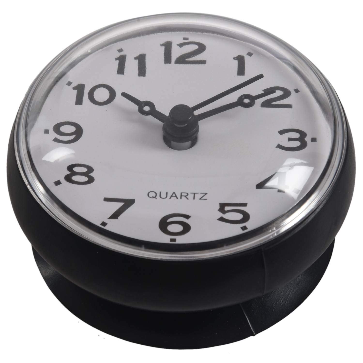 Horloge De Salle De Bain étanche, Tasse Murale Silencieuse, Blanc, Anti-buée, Minuterie De Cuisine, Temps Muet, Design Lisse