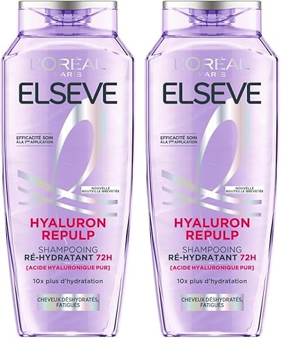 L'Oréal Paris - Shampooing Ré-Hydratant pour Cheveux Déshydratés et Fatigués