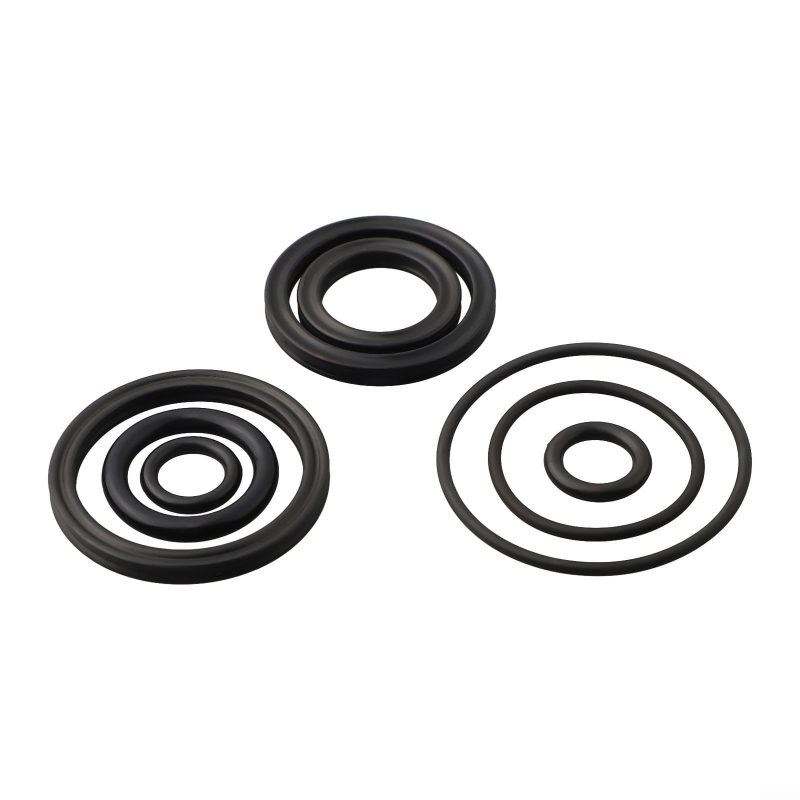 FOX - Kit di guarnizioni O-Ring per ammortizzatori posteriori, set di guarnizioni in gomma per ammortizzatori d'aria RP23, DHX 5.0, CTD, DPS, FLOAT RPL, guarnizioni di ricambio nere (16 pezzi)