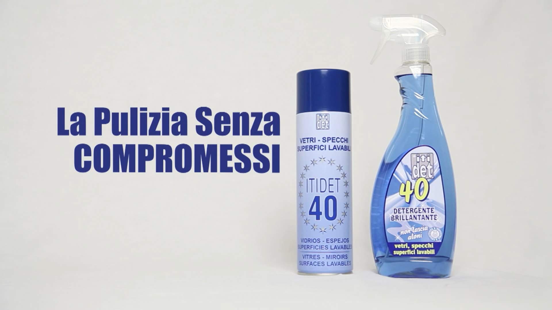 Paquete de 12 Unidades Iidet 40 Spray Limpiador abrillantador para Superficies Lavables y excelente en Cristales y Espejos